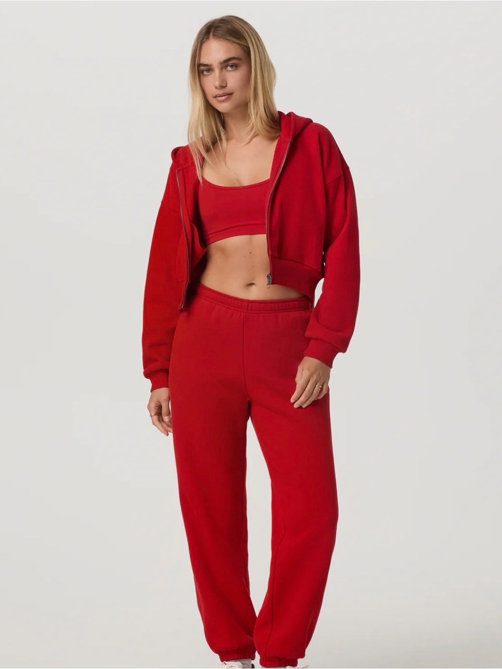 Vuori Red Fleece Joggers - Picture 6 of 6